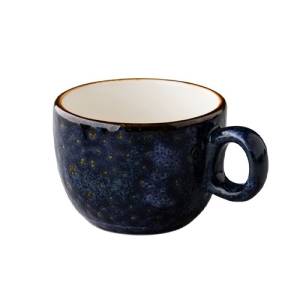 CAPPUCCINOKOP INH. 20CL. JERSEY BLAUW Q AUTHENTIC
