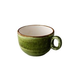 KOFFIEKOP STAPELBAAR INH. 16CL. JERSEY GROEN Q AUTHENTIC