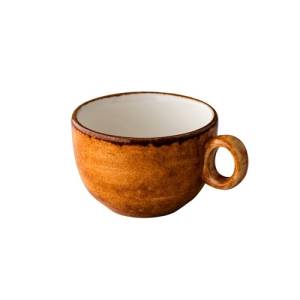 KOFFIEKOP STAPELBAAR INH. 16CL. JERSEY ORANJE Q AUTHENTIC
