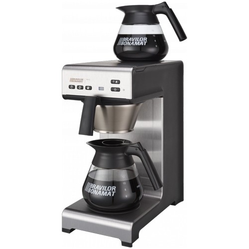 MACHINE À CAFÉ MATIC 2 DIM. 19.5X40.6X44.6CM. COULEUR INOX/NOIR 230V/2140W BRAVILOR