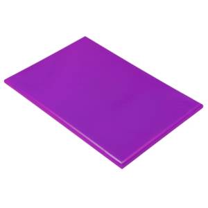 SNIJPLANK HACCP KLEUR PAARS AFM. 50X30CM. KUNSTSTOF ZONDER GEUL PRO-COOKING