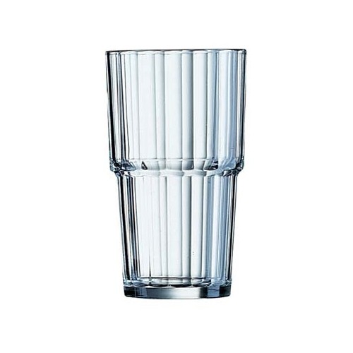 GLAS TUMBLER NORVEGE INH. 27CL. ARCOROC