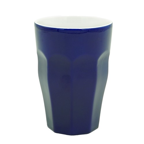 Beker cafelegante inh. 36cl. kleur Kobalt blauw Nova