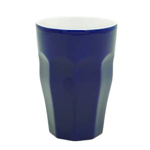 Beker cafelegante inh. 36cl. kleur Kobalt blauw Nova