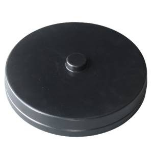 Deksel kunststof tbv lowerator borden afm. 23-28cm.