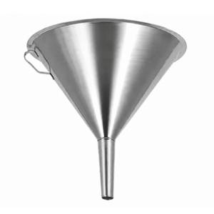 Trechter diam. 20cm. rvs