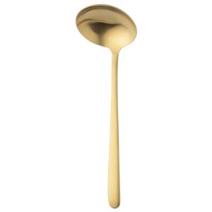 Soeplepel model Ibiza Satin Gold Sola 18/0