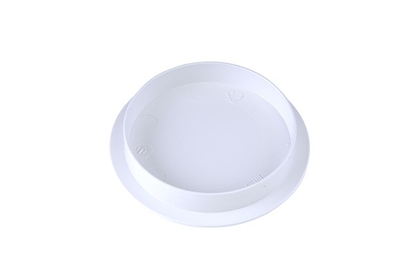 COUVERCLE POUR TASSE A SOUPE REEGEE DIAM. 9.1CM. COULEUR BLANCHE HOTPLAST. TEMPÉRATURE +180 °C.