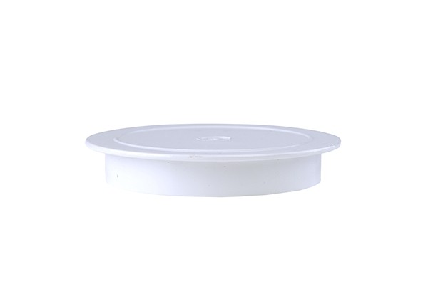 COUVERCLE POUR TASSE A SOUPE REEGEE DIAM. 9.1CM. COULEUR BLANCHE HOTPLAST. TEMPÉRATURE +180 °C.