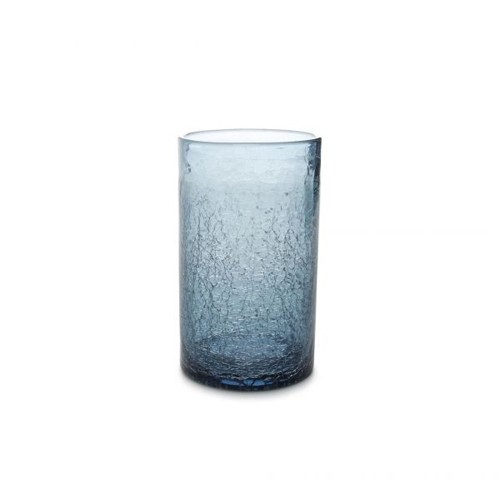 GLAS INH. 40CL. CRACKLE BLAUW F2D