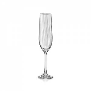 CHAMPAGNEGLAS COUPE INH. 19CL. OPTIC F2D