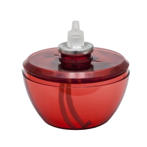 REFILL TAFELLAMP APOLLO MOONLIGHT MINI INH. 250ML. KLEUR ROOD