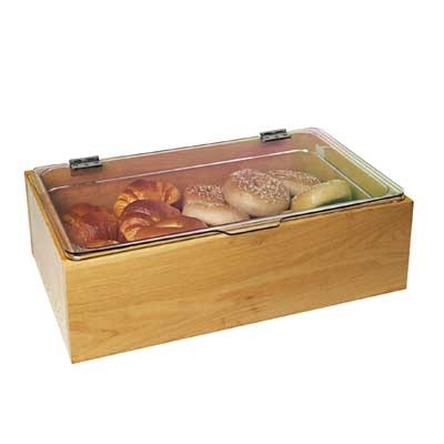 BROODBAK TBV GASTRONORMBAK GN 1/1 AFM. 54,5X34X(H)11CM. EIKENHOUT