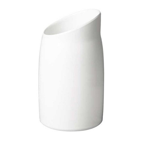 DRESSINGPOT 1LTR, MELAMINE KLEUR WIT