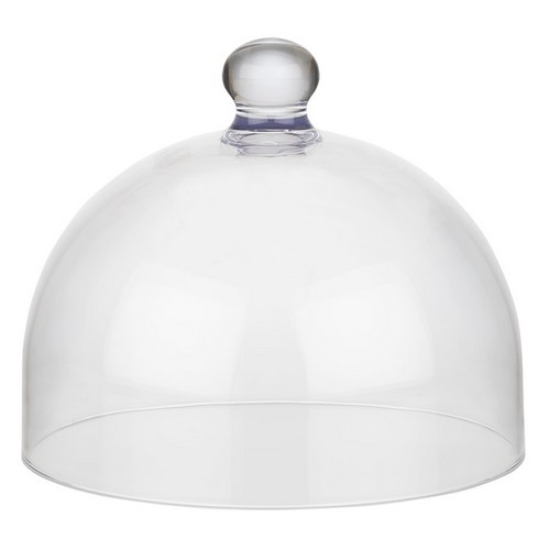 DEKSEL VAN TAARTSTOLP DIAM. 30CM. HG. 22CM. POLYCARBONAAT