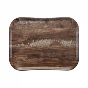 DIENBLAD CENTURY WOOD GRAIN AFM. 33X43CM. KLEUR DARK OAK CAMBRO