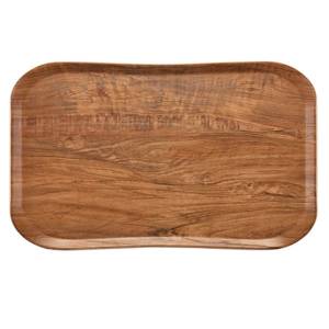 DIENBLAD CENTURY WOOD GRAIN AFM. 33X53CM. KLEUR BROWN OLIVE CAMBRO