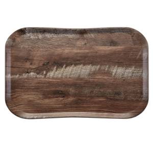 DIENBLAD CENTURY WOOD GRAIN AFM. 33X53CM. KLEUR DARK OAK CAMBRO