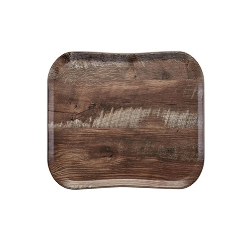 DIENBLAD CENTURY WOOD GRAIN AFM. 26,5X32,5CM. KLEUR DARK OAK CAMBRO