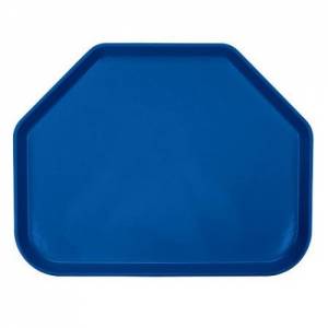 PLATEAU TRAPEZIUM 'CAMTRAY' DIM. 45.7X35.6CM. COULEUR 123 BLEU AMAZONE CAMBRO