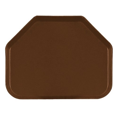 DIENBLAD TRAPEZIUM 'CAMTRAY' AFM. 45,7X35,6 CM. KLEUR 508 SUEDE BROWN CAMBRO