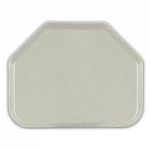 PLATEAU TRAPEZIUM 'CAMTRAY' DIM. 45.7X35.6CM. COULEUR 101 ANTIQUE PARCHEMIN CAMBRO