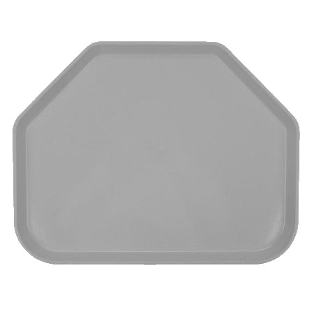 PLATEAU TRAPEZIUM 'CAMTRAY' DIM. 45.7X35.6CM. COULEUR 107 GRIS PERLE CAMBRO