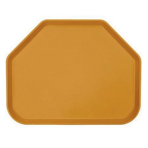 PLATEAU TRAPEZIUM 'CAMTRAY' DIM. 45.7X35.6CM. COULEUR 171 TOSCANE OR CAMBRO