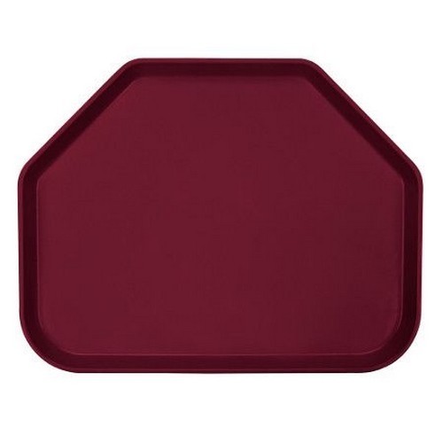 DIENBLAD TRAPEZIUM 'CAMTRAY' AFM. 45,7X35,6 CM. KLEUR 522 BURGUNDY WINE CAMBRO