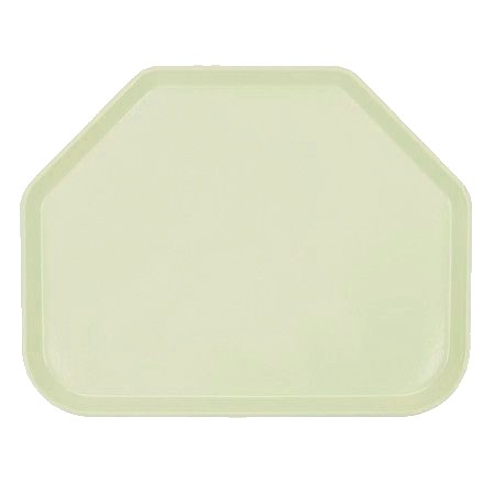 PLATEAU TRAPEZIUM 'CAMTRAY' DIM. 45.7X35.6CM. COULEUR 429 CITRON CLAIR CAMBRO