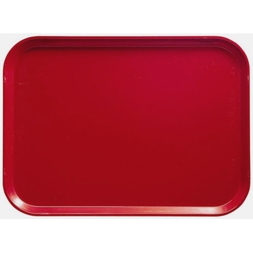 DIENBLAD HELITHERM 'CAMTRAY' AFM. 46X30 CM. KLEUR 510 SIGNAL RED CAMBRO