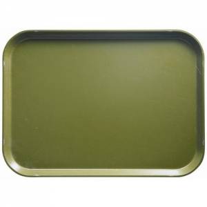 PLATEAU HELITHERM 'CAMTRAY' DIM. 46X30CM. COULEUR 428 VERT OLIVE CAMBRO