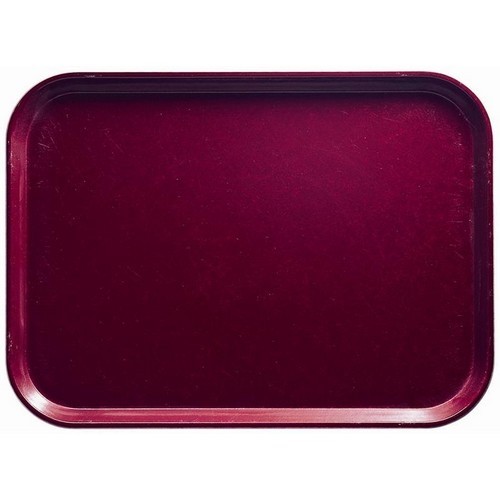 PLATEAU HELITHERM 'CAMTRAY' DIM. 46X30CM. COULEUR 522 VIN DE BOURGOGNE CAMBRO