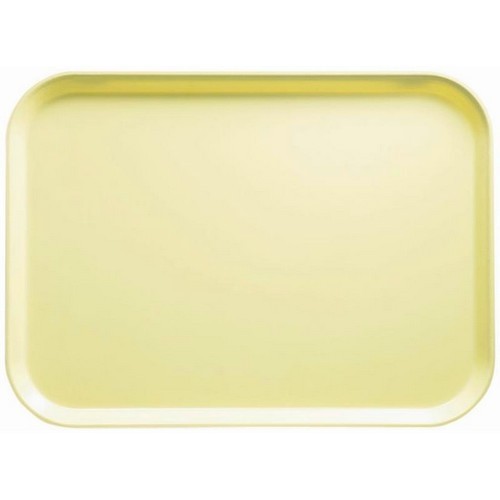 PLATEAU HELITHERM 'CAMTRAY' DIM. 46X30CM. COULEUR 536 CITRON CHIFFON CAMBRO