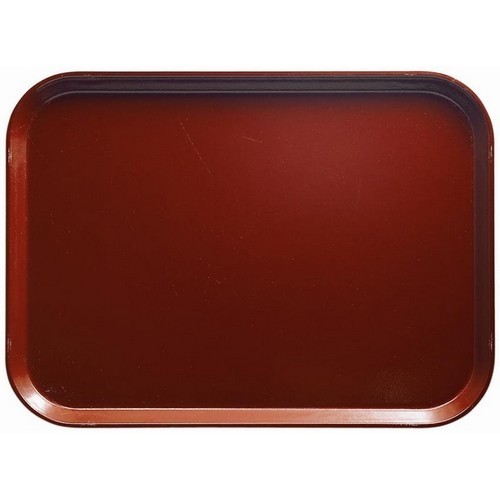 PLATEAU EURONORM 'CAMTRAY' DIM. 53X37CM. COULEUR 501 VRAI ROUILLE CAMBRO