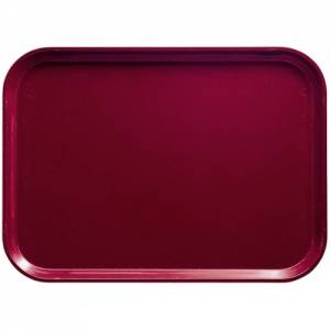 DIENBLAD 'CAMTRAY' AFM. 41,4X30,3 CM. KLEUR 505 CHERRY RED CAMBRO