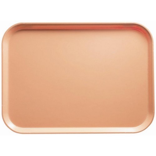 PLATEAU 'CAMTRAY' DIM. 41.4X30.3CM. COULEUR 117 CAMBRO PÊCHE FONCÉ