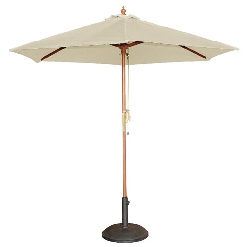 PARASOL ROND DIAM. 250CM. CREME